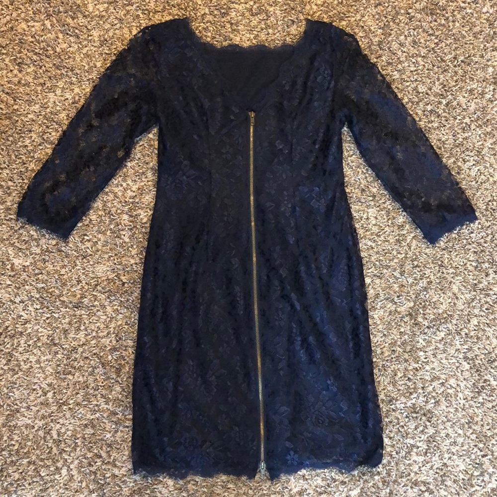 Adrianna Papell lace sheath dress - Picture 3 of 3